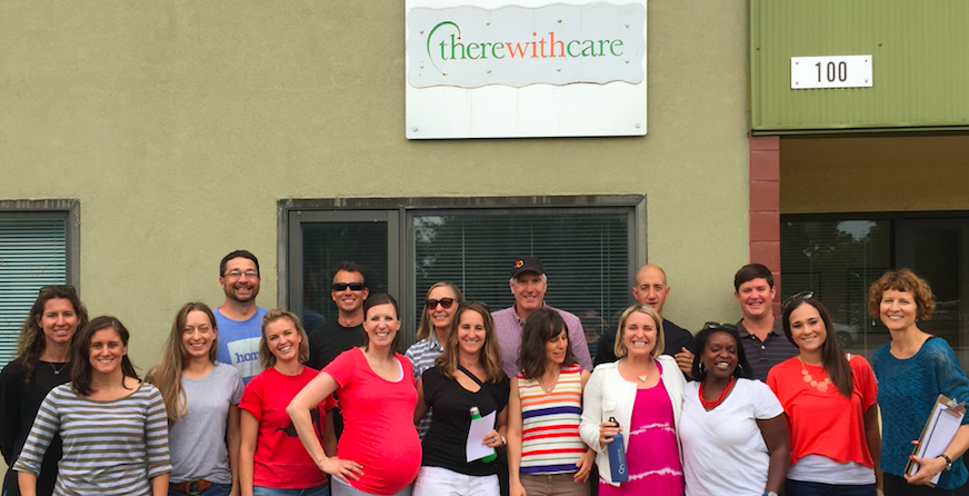 Creative Alignments volunteer day at There With Care