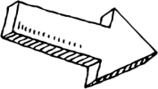 A black silhouette of two hands shaking, representing a handshake. The hands, one on the left and one on the right, meet in the center, symbolizing agreement, partnership, or cooperation. The background is transparent.